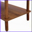 Table basse rectangulaire à 2 niveaux pour le salon - bois massif et amp; Panneau de fibres à densité moyenne, assemblage facile en 5 minutes, rangement ouvert Facile à nettoyer-806551622