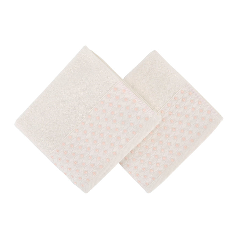 Cotton Midweight Hand Towel, Cream