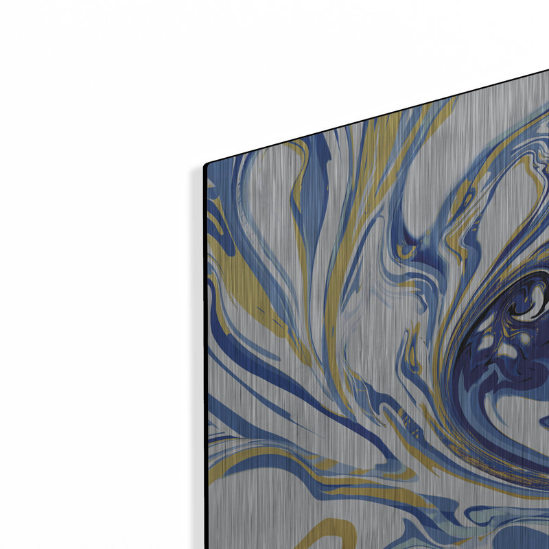 'Psychedelic Blue 1' by Danhui Nai Wall Art