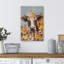 Portrait de vache sur fond gris-101091323-101091324