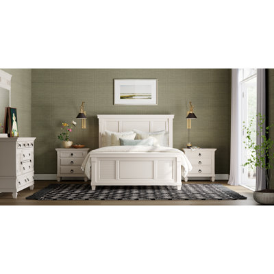 Onyx Solid Wood Piece Bedroom Set
