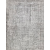 Stone Wash Gazni Area Rug in Gray/Taupe