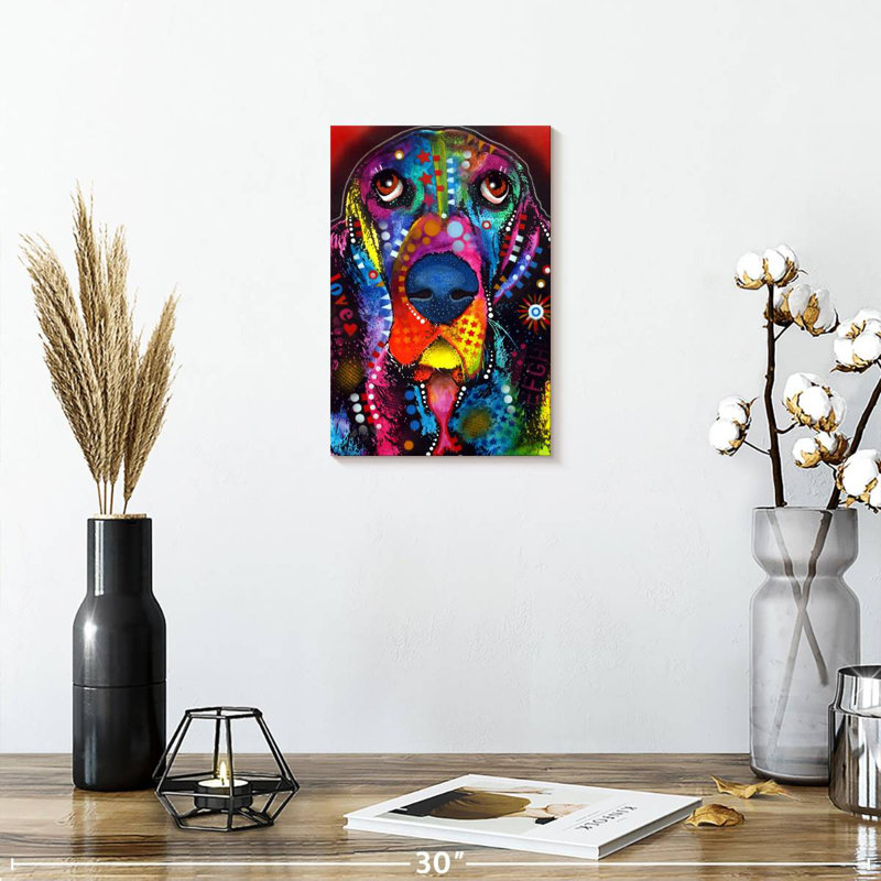 Brampt Basset I, 12" H x 8" W