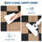 Modern Plaid Washable Rug for Indoor and Outdoor