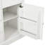 Armoire garde-manger de style Shaker de 72 po avec portes en verre Uribe et fabrication durable en panneau de fibres à densité moyenne-129160078