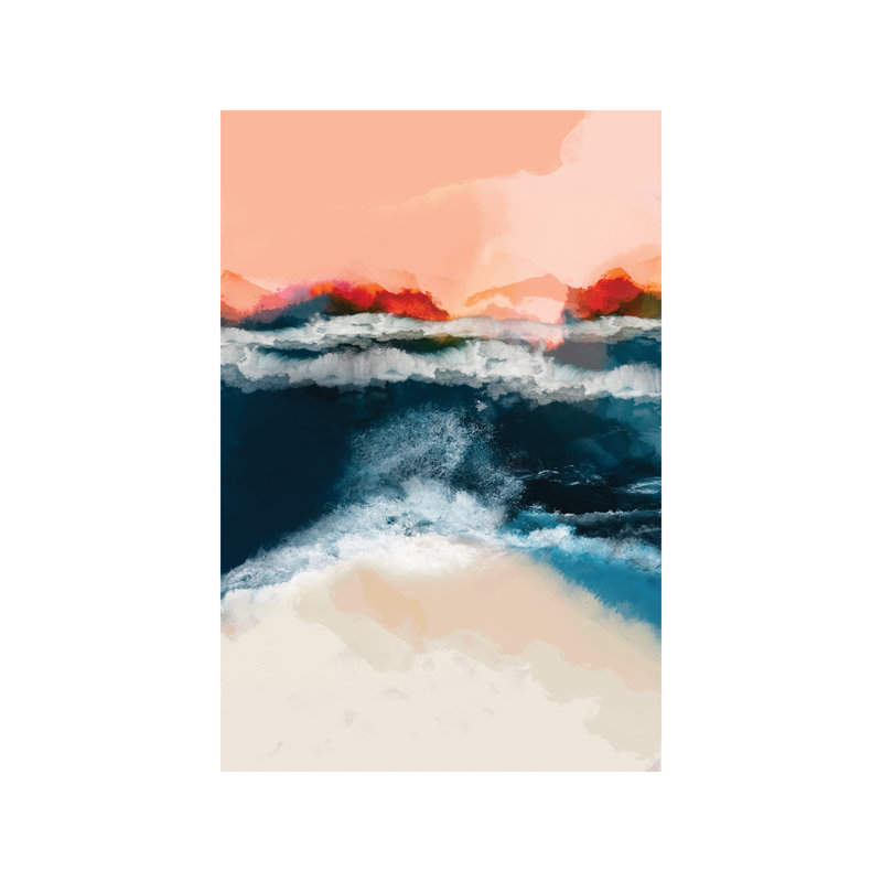 Waterworld I - Wrapped Canvas Print, 152.5 cm H x 101.5 cm W