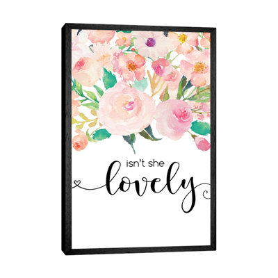 Isn't She Lovely - Painting on Canvas
