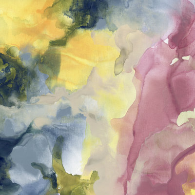 Color Cavern I by June Erica Vess - Wrapped Canvas Print