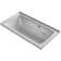 Archer® Alcove Whirlpool with Bask Heated Surface, Tile Flange and Left-Hand Drain