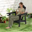 Devito All-Weather Resistant HDPE Plastic Oversize Adirondack Chair-170178740