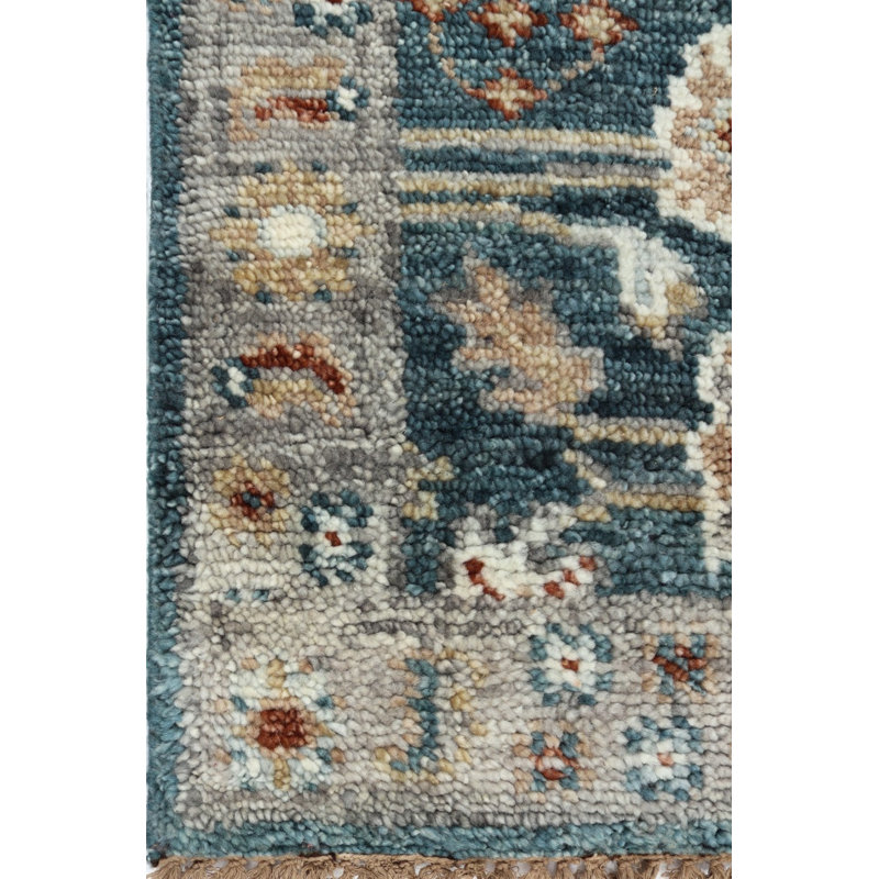 Area Rug in Green