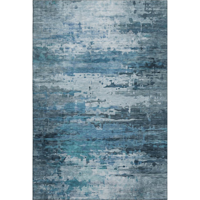 Premium Machine Washable Mayfield AMF2034 Abstract Rug