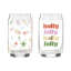 Ensemble de 2 verres refroidisseurs Cambridge Holly Jolly Can