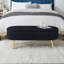 Banc de rangement ovale avec pieds en métal-1123770118-1123770140