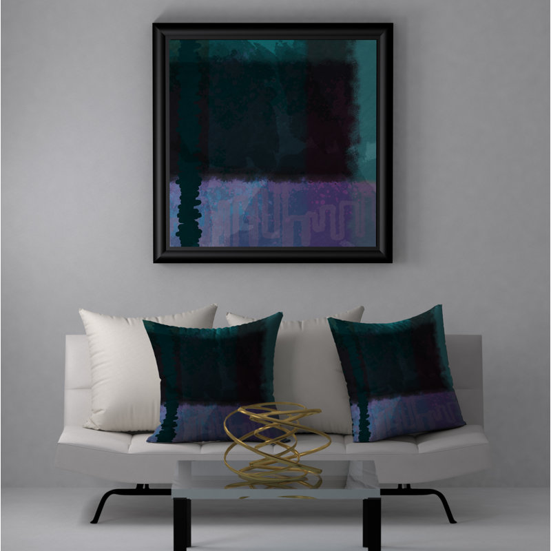 Housse de coussin carrée/insert, 18" x 18"