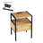 Brodyn End Table Set with Storage and Built-In Outlets