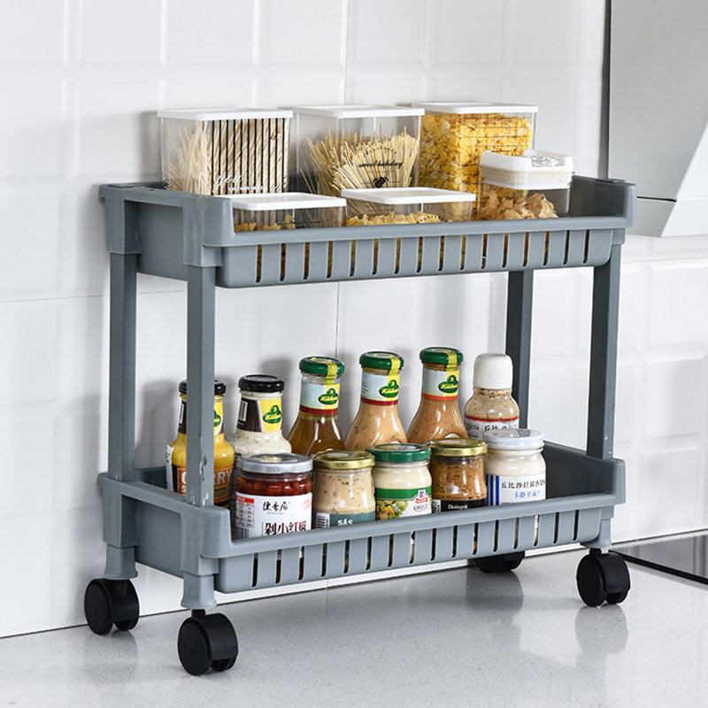 48cm W Shelving Unit with Wheels