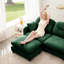 2 modulaires en chenille avec éponge haute, chenille douce modulaire Living Zones, mousse haute, combinaisons différentes