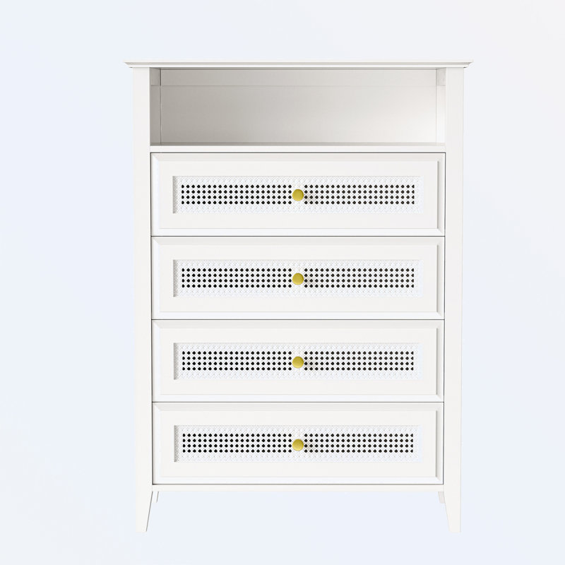 Commode d'appoint Arshanti, Blanc