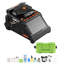 Fibre Fusion Optic Splicer 6 Moteurs Core and Clad Alignment 5 "LCD