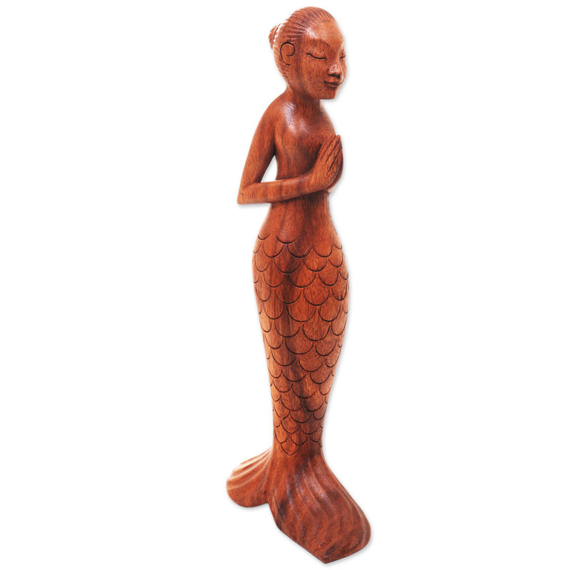 Sculpture en bois Oneill Mermaid