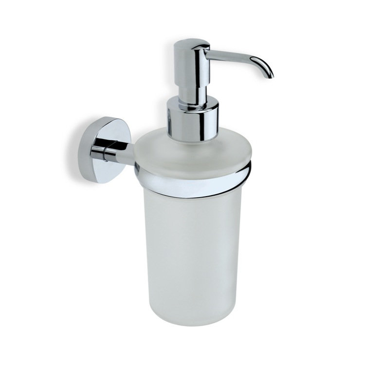 Distributeur de savon mural en verre Diana
