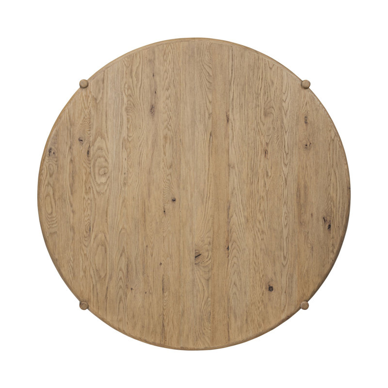 Salvador Coffee Table, Aged Smoked Oak Resawn