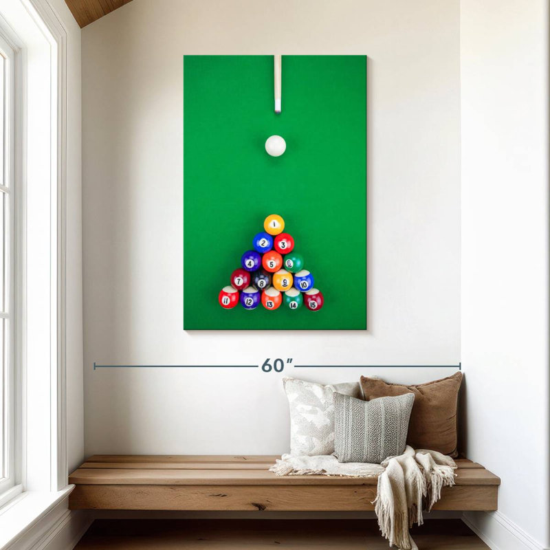 Senne Snooker Pyramid, 45" H x 30" W