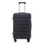 20 po / 24 po / 28 po 3 pièces / ensemble en valise à roulettes ABS, couleur assortie, avec serrure à combinaison (noir)-132055988