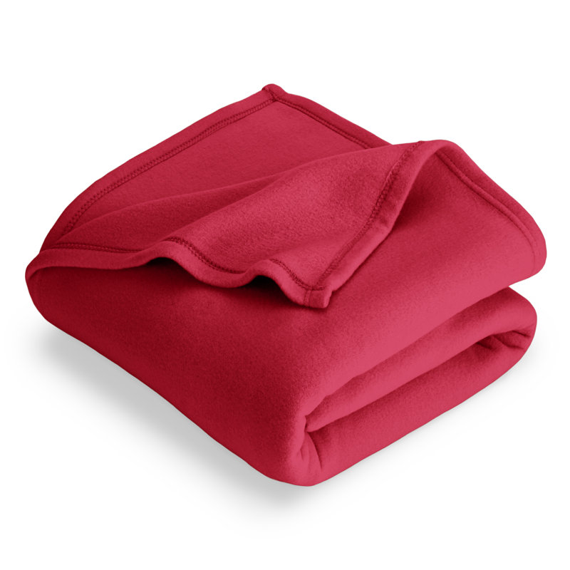 Couverture polaire légère, Rouge, Très grand