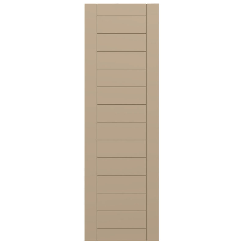 Volets de style moderne EnduraCore, L 12 po, H 60 po, Avec une couche d'apprêt