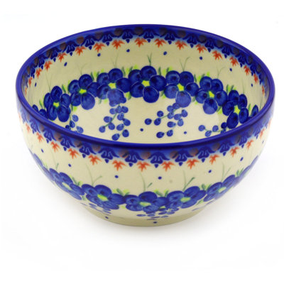 Passion Poppy 51 oz. Rice Bowl