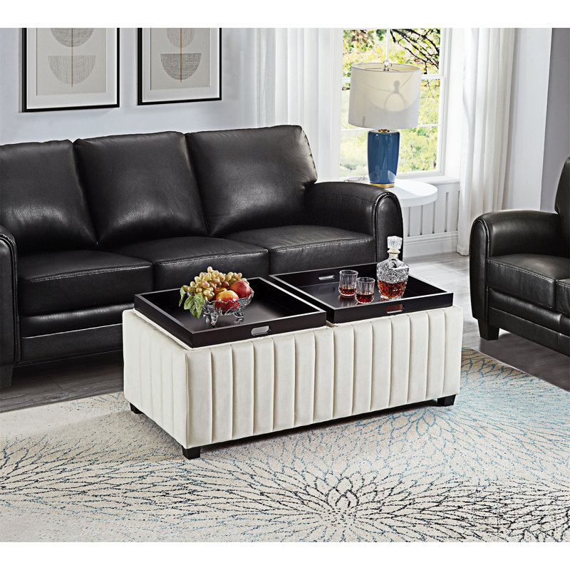 Storage Ottoman Bench Coffee Table