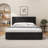 4 Storage Drawers Upholstered Bed-442197176-442197178