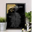 « Salt Lake City Map », impression d’art graphique de luxe-31737309
