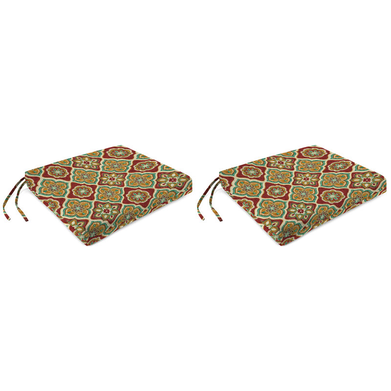 Outdoor Seat/Back Cushion, Adonis Jewel