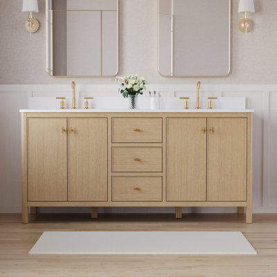 Meuble-lavabo double 72 po Kingsley