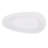 Glossy White 59" Freestanding Soaking Bathtub Made From Solid Surface, Spa - Like Immersive Bath Experience, Comfortable Body Support Design, Leak Proof Pop Up Drainage Setup Surface Bathtub, Luxury