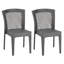 FARLEY STIDING SIDECHAIR, ensemble de 2, conception moderne avec sièges confortables et empilable pour une utilisation polyvalente dans n'importe quel environnement.-1609776019