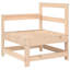  Ensemble de salon de jardin en bois de pin massif massif modulaire-1841392644
