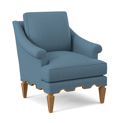 Palm Sunbrella® Boucle Armchair