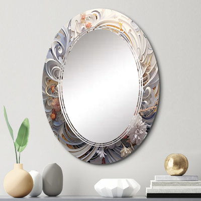 Avarose - Miroir mural moderne ovale