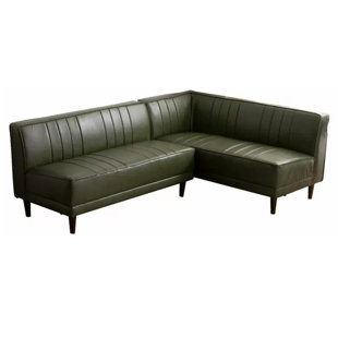 Faux Leather Upholstered Bench