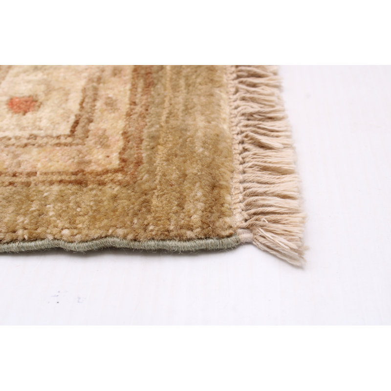Tapis taupe Chobi Finest 9 po x 12 po