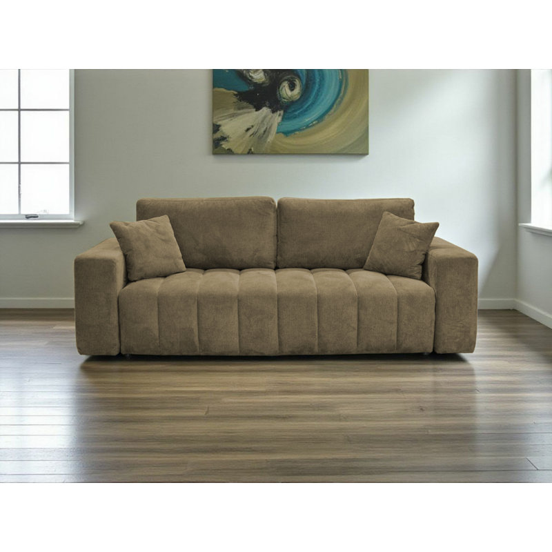 3 Seater Sleeper, Olive