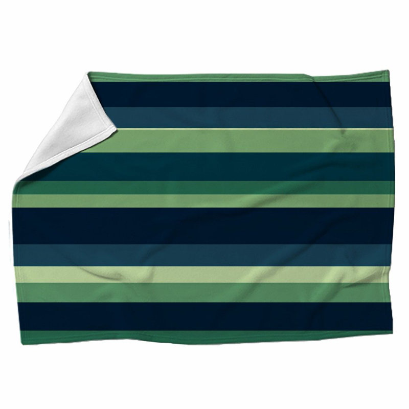 Machine Printed Throw Blanket, 51"W x 60" L
