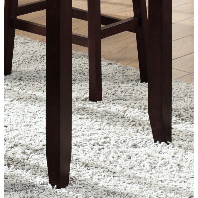 Ensemble de table de salle à manger à hauteur de comptoir en marbre avec 3 tabourets