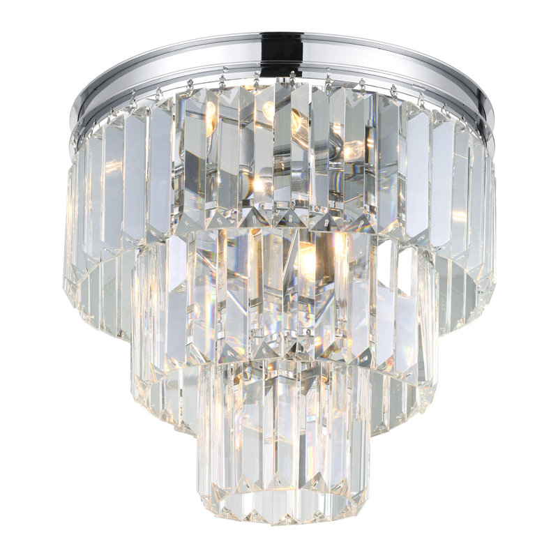 Persephone Crystal Flush Mount