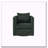 Sutton Kelly Green  Swivel Barrel Chair-895239837