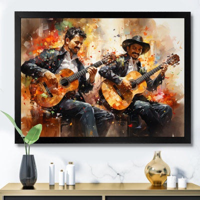 «Mexico Mariachi Melody Musical I», reproduction d'art sur toile